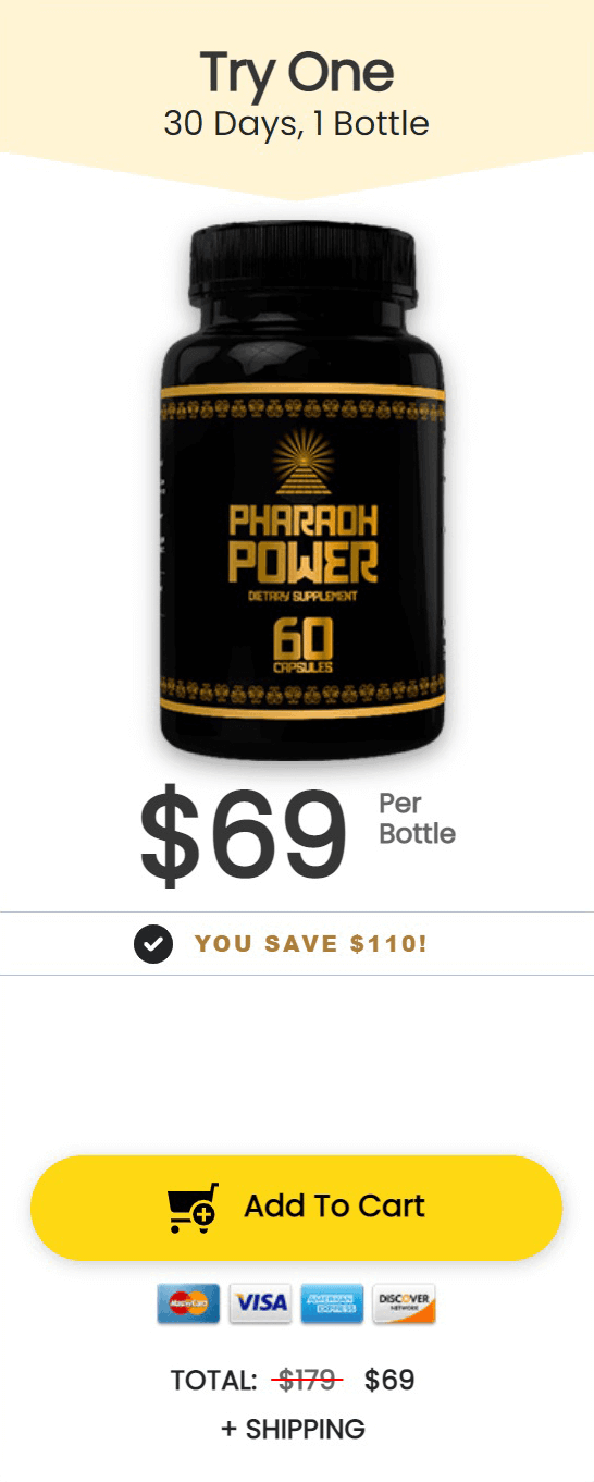 pharaoh power one bottle price 